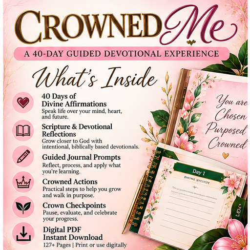 Crowned Me: 40-Day Guided Devotional | Digital Edition