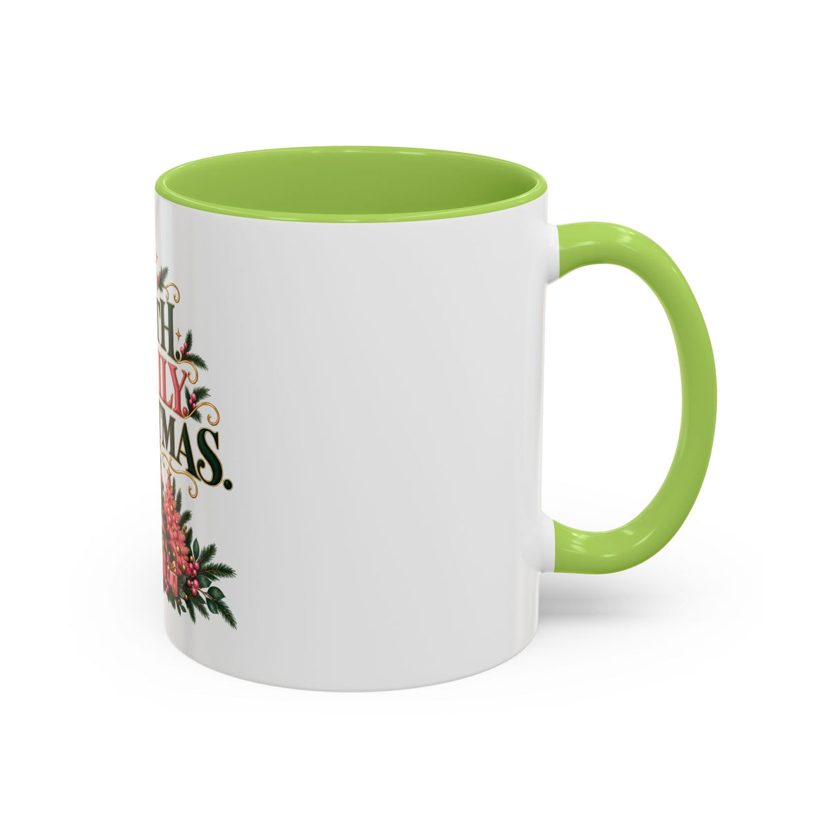 Faith Family Christmas Coffee Mug — Holiday Accent 11/15oz