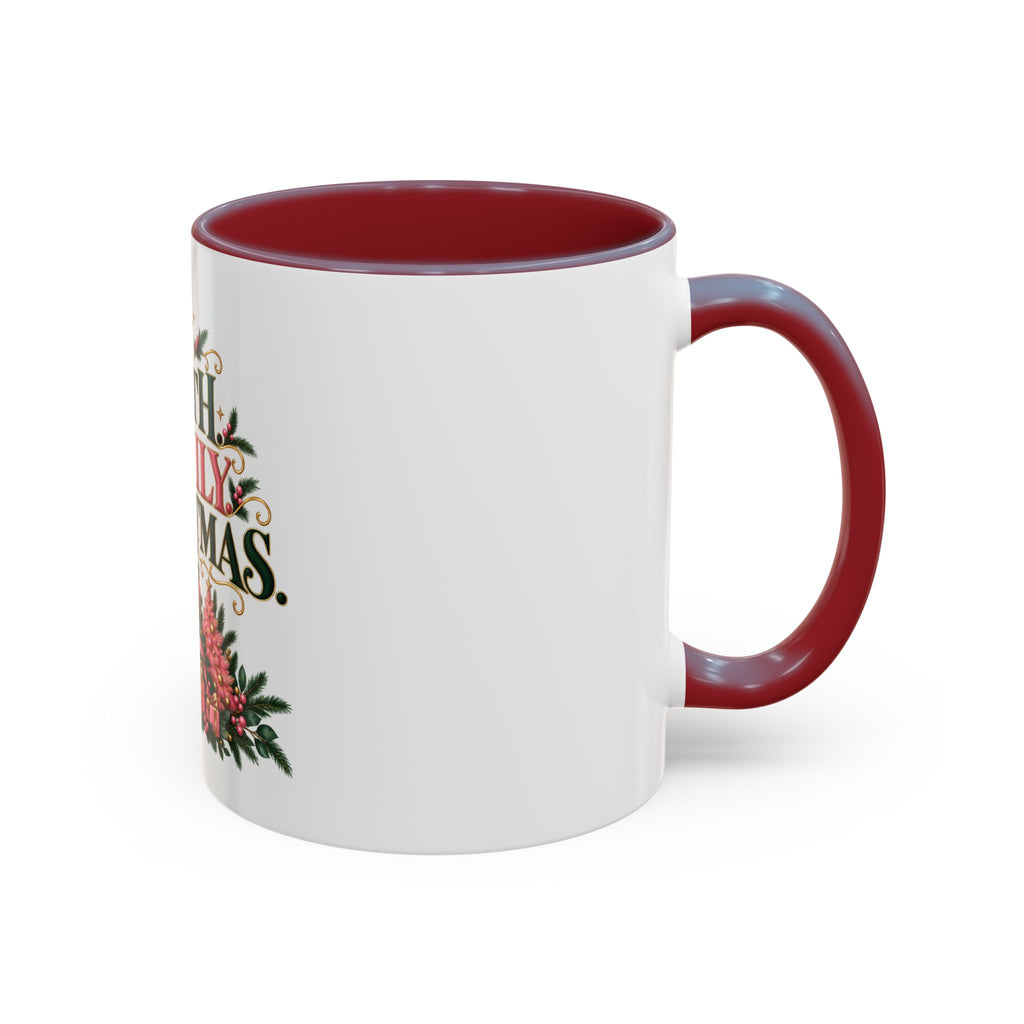 Faith Family Christmas Coffee Mug — Holiday Accent 11/15oz
