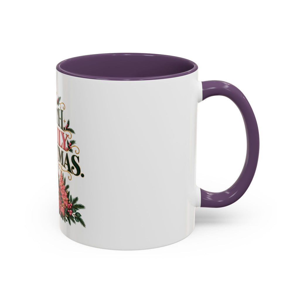 Faith Family Christmas Coffee Mug — Holiday Accent 11/15oz