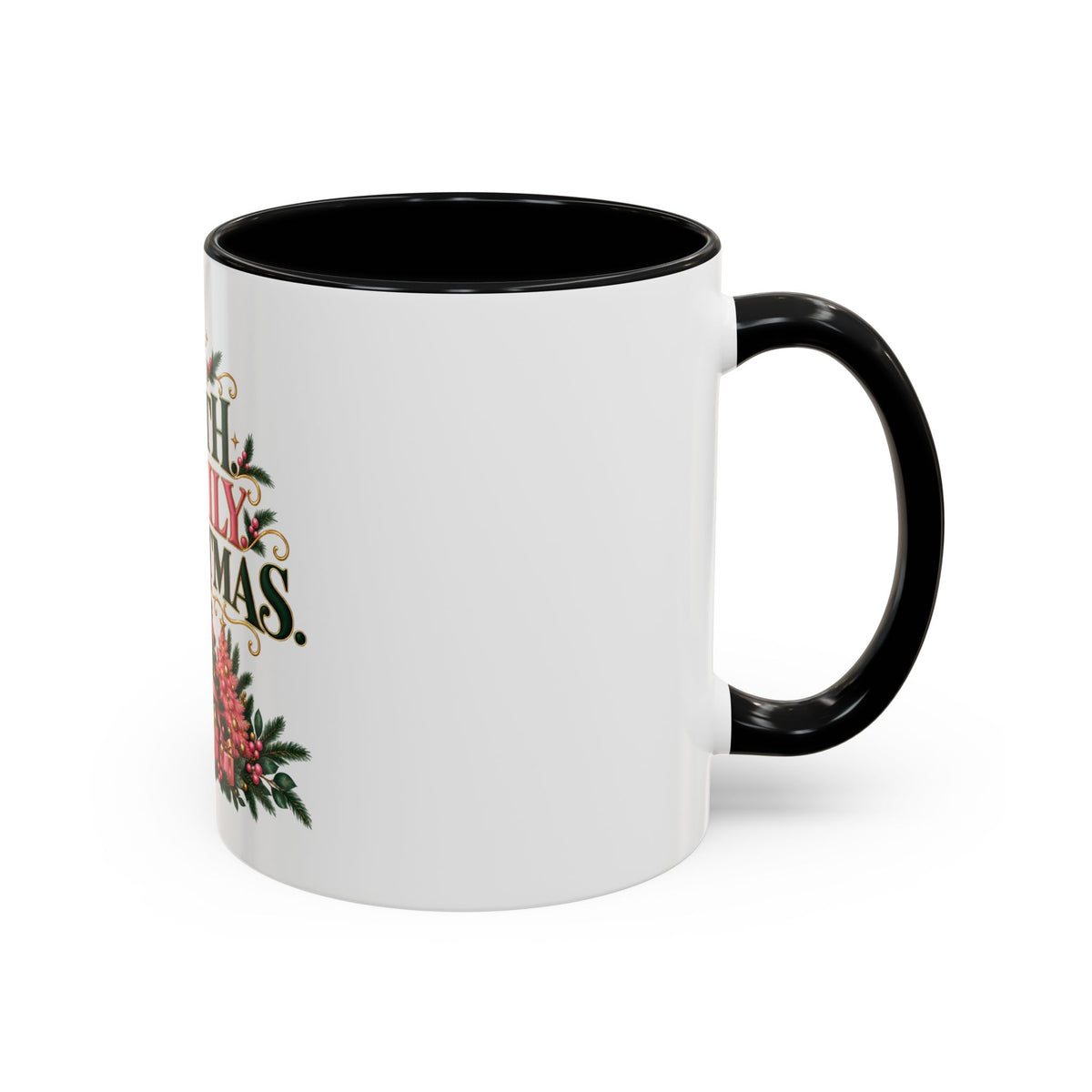 Faith Family Christmas Coffee Mug — Holiday Accent 11/15oz