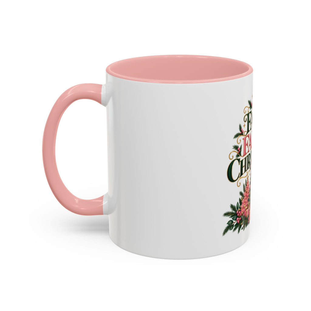 Faith Family Christmas Coffee Mug — Holiday Accent 11/15oz