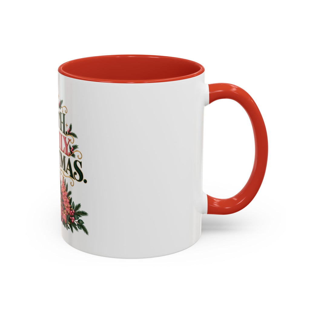 Faith Family Christmas Coffee Mug — Holiday Accent 11/15oz