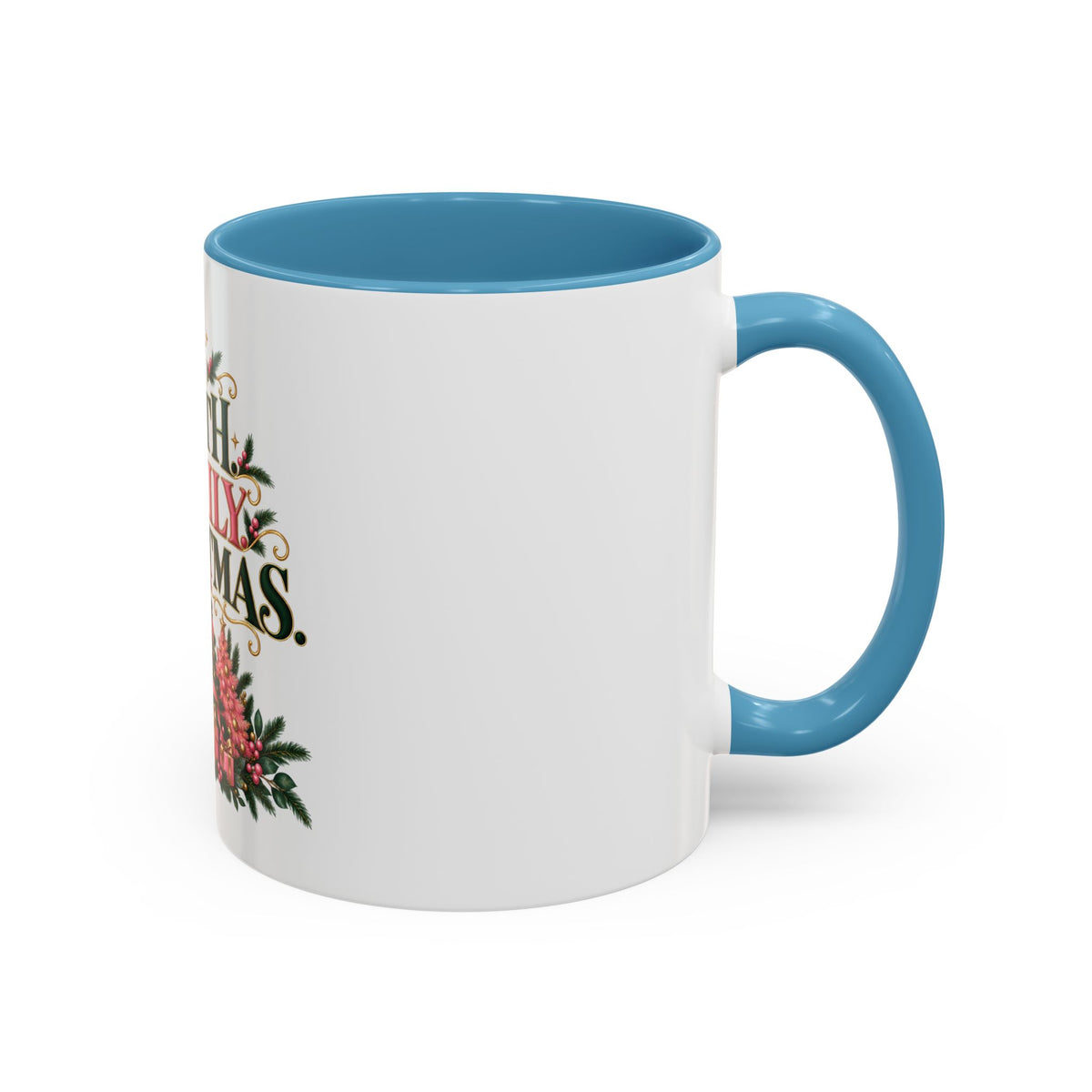 Faith Family Christmas Coffee Mug — Holiday Accent 11/15oz