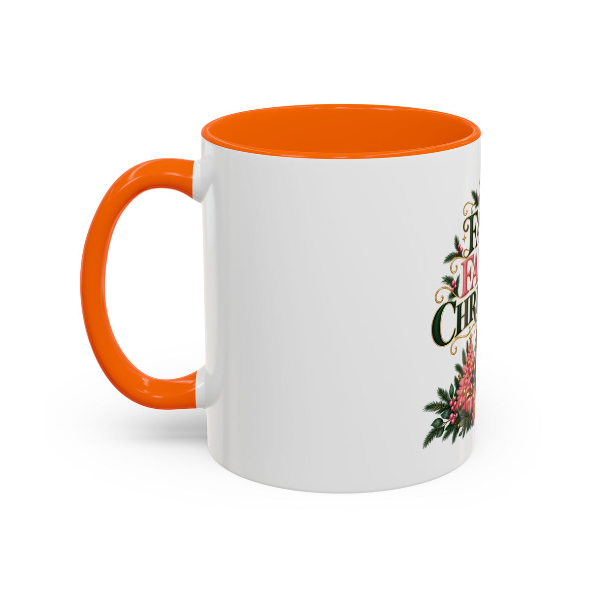 Faith Family Christmas Coffee Mug — Holiday Accent 11/15oz