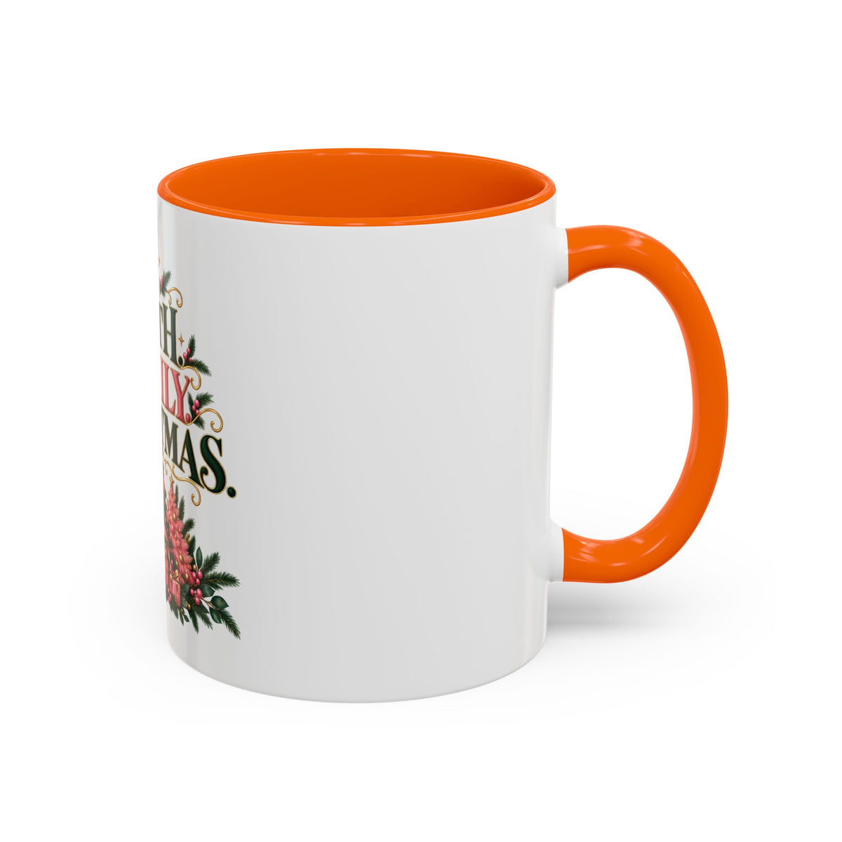 Faith Family Christmas Coffee Mug — Holiday Accent 11/15oz