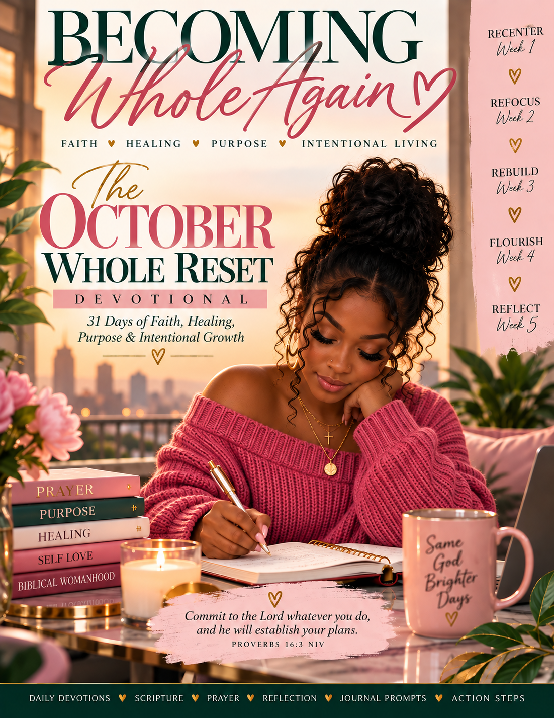 The October Becoming Whole Again Reset| FREE 31-Day Devotional
